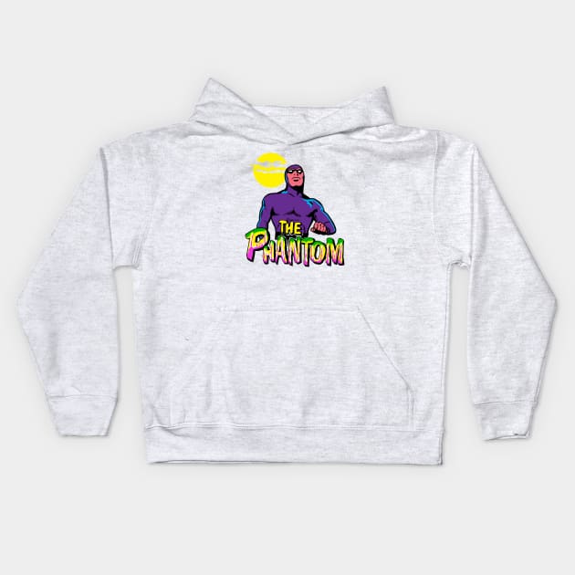 The Phantom Retro-70's Kids Hoodie by CMProds